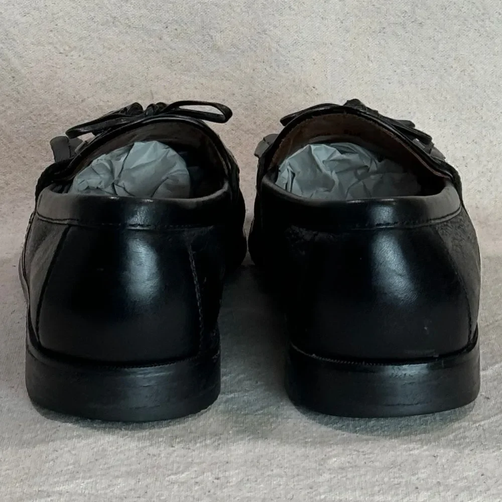 Johnston & Murphy Kiltie Tassel Loafers Moc Toe Mens Size 9.5M